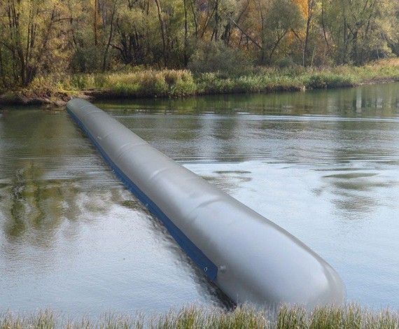 Водоналивные дамбы в Химках